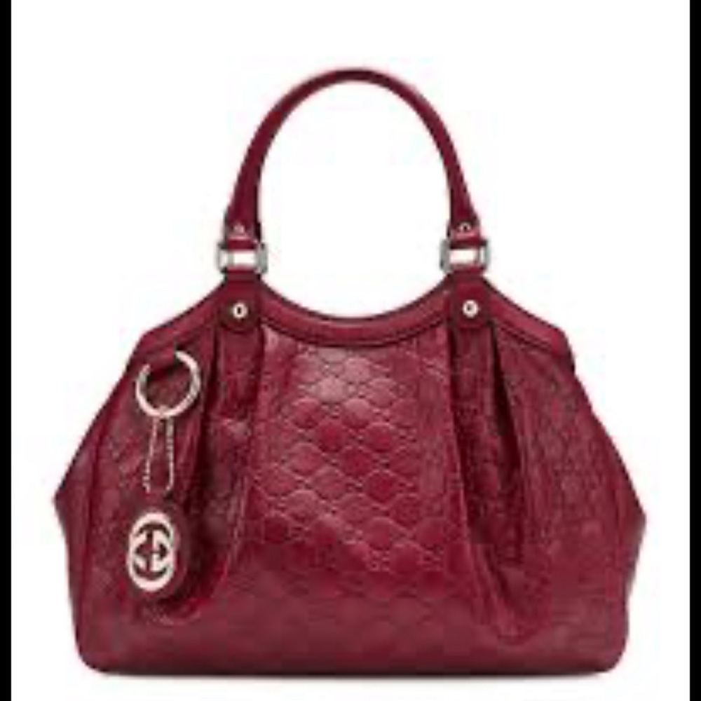 Sukey Medium Guccissima Leather Tote